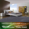 Modern design leather bed with strong structure
